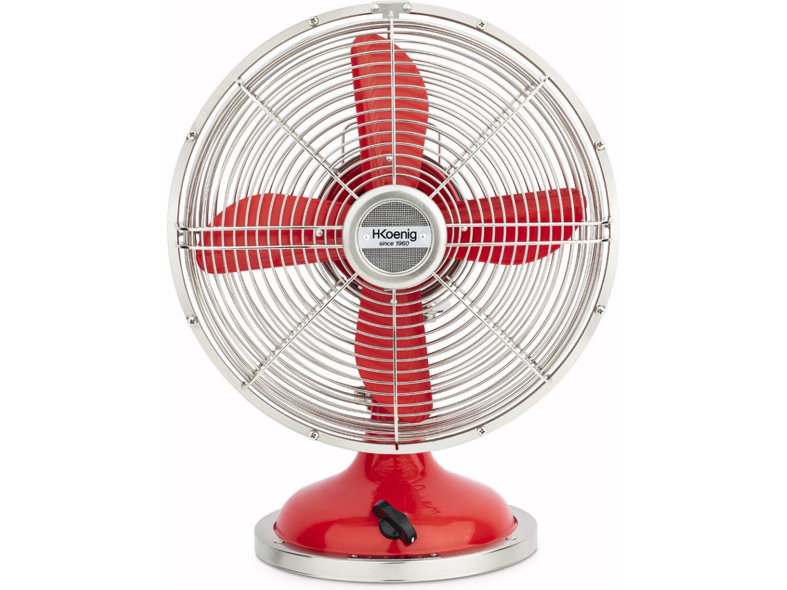 Ventilador de Mesa H. KOENIG JOE50 (3 velocidades - 50 W)