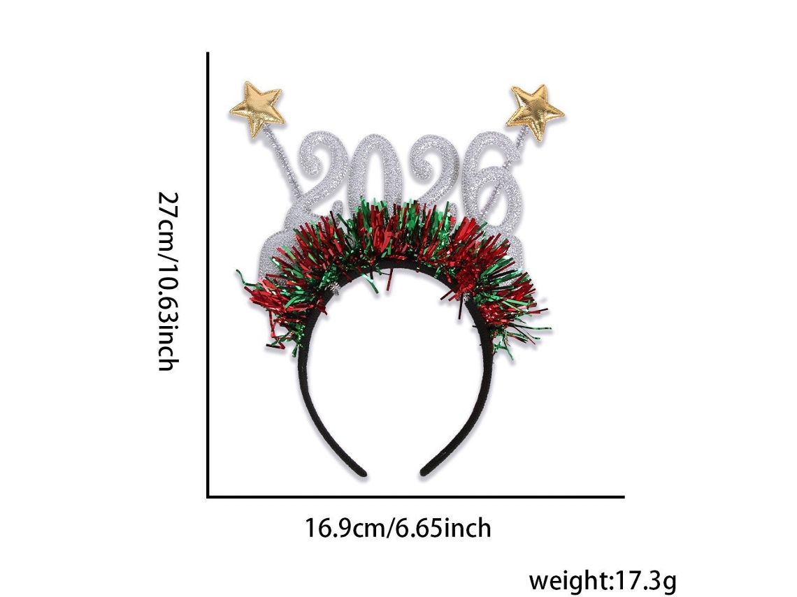 Diadema navideña con cuernos, accesorio navideño brillante, ideal para fiestas, cosplay y uso diario Aeuzwr (Estilo 61)