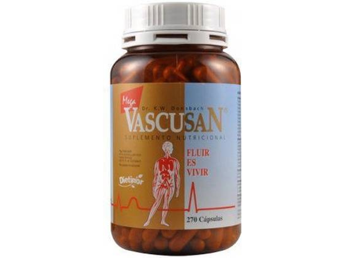 Complemento Alimentar DIETINOR Mega Vascusan (270 cápsulas)