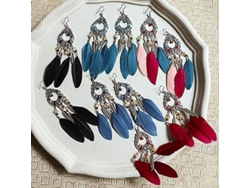 2026-aros De Plumas Unicos Elegantes Y Lindos Para Regalo Diario Moda Atractivos