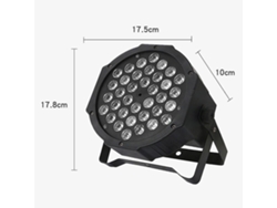 2026-luces Escénicas Aoresac 36 Led 7 Modos 36w Control Remoto Activadas Por Sonido Para Bodas Fiestas Navidad