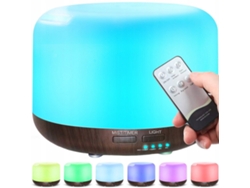 Humidificador Y Difusor De Aromas, Con Iluminación Led