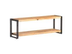 Mueble de Armario Tv 120X30X40 Cm Madera de Acacia Maciza