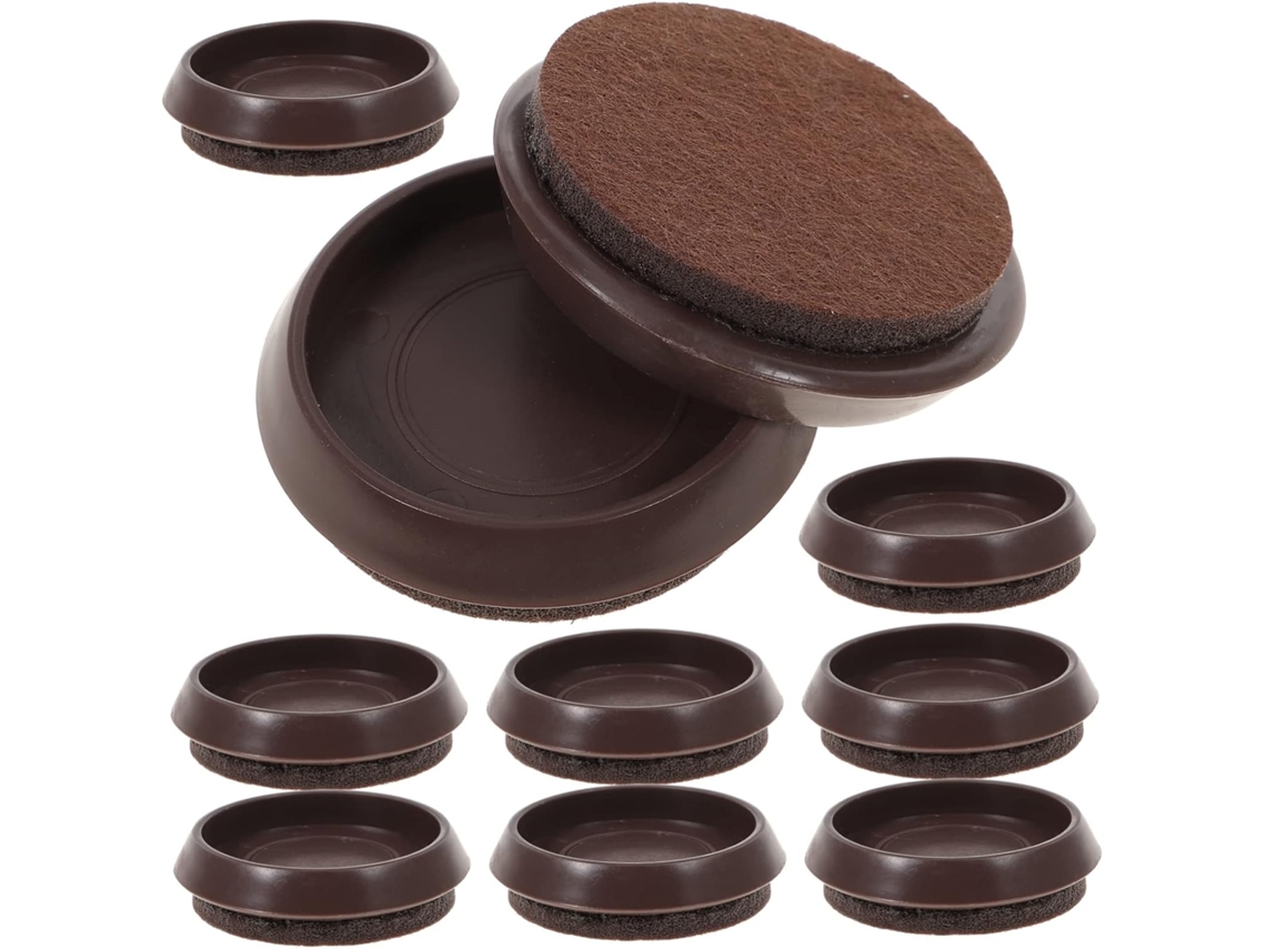 Juego De 30 Posavasos Con Ruedas Fijas, Tapas Para Patas Sillas, Posavasos Muebles, Protectores