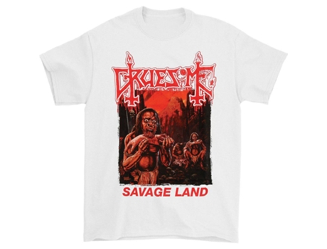 Camiseta ROCKINSTONE Gruesome Savage Land (Algodón - S)