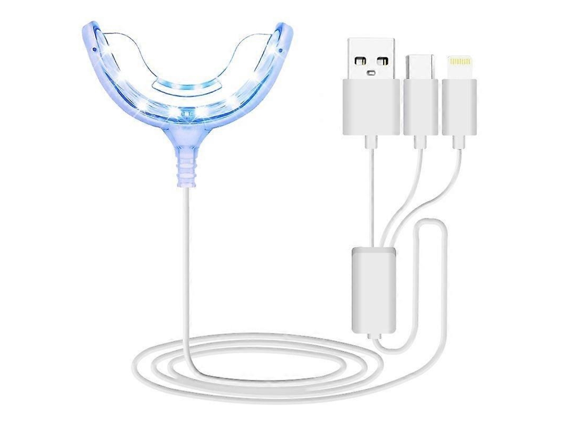 Terapia para la gingivitis y la curación de heridas dentales con luz LED azul