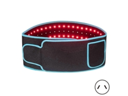 Cinturón de terapia de luz roja para el alivio del dolor corporal - Dispositivo multifuncional de terapia de luz roja para hombres y mujeres.