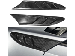 Cubierta De Ventilación Lateral De Fibra De Carbono Compatible Con Toyota 86 2012-2020, Brz, Scion Fr S