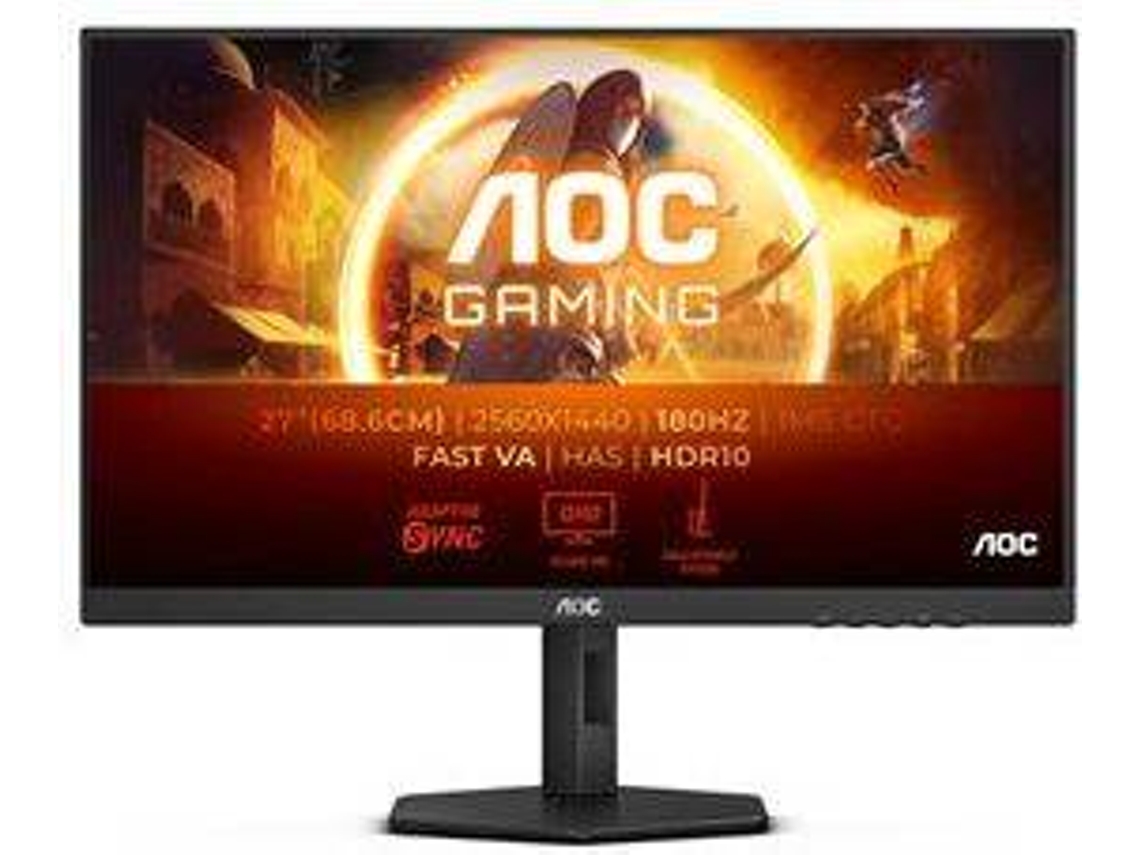 Monitor Gaming AOC Q27G4XN (27'' - QHD - LCD - 0,5 ms - 180 Hz - Negro)