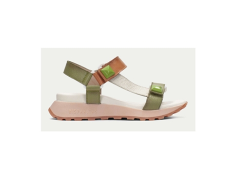 Sandalias de Mujer para Deporte HISPANITAS Piel Verde (40)