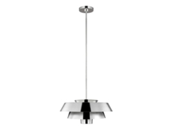 FEISS de lámpara colgante (Fe-Brisbin-PN) Brisbin Steel E27