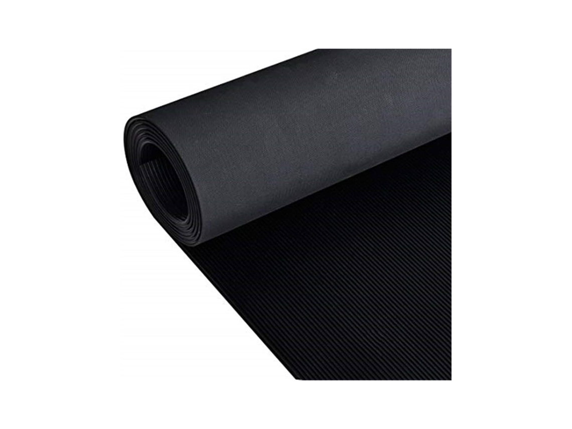 Estera Antideslizante Suelo Caucho Goma 3mm | Caucho Sbr Para Bares, Furgonetas, Gym, Garajes Y Maleteros Por Metros Lineales Cordoncillo Fino 1,50 Metros (ancho)