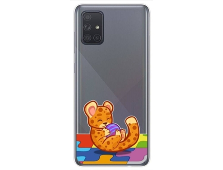 Carcasa Samsung Galaxy A71 5G TUMUNDOSMARTPHONE Dibujos Transparente Multicolor