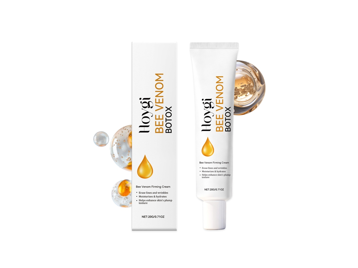 Crema hidratante con veneno de abeja que nutre y calma el rostro.
