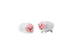 Conjunto de 2 Ovejas - Tiny Little Sheep A DI ALESSI