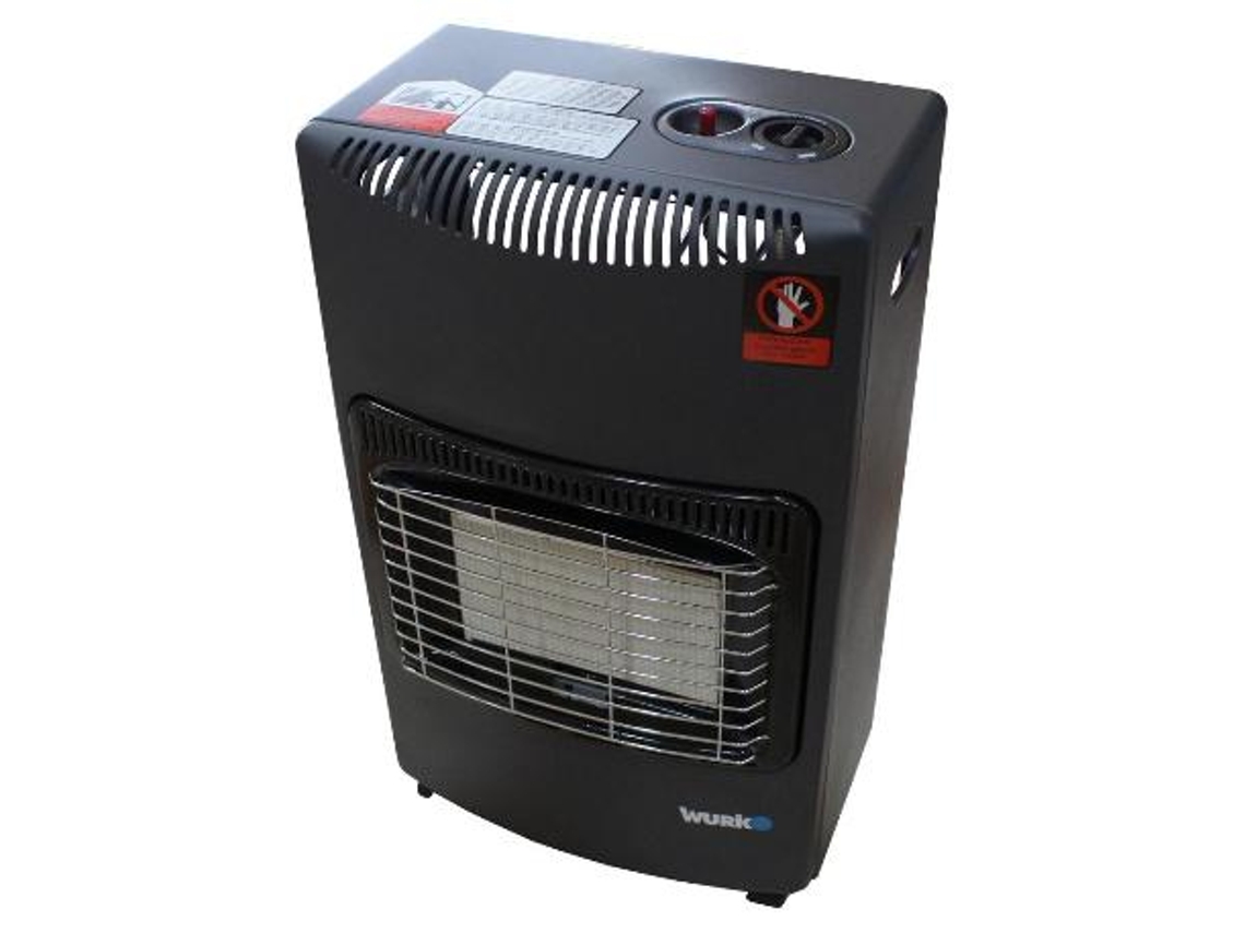 Estufa gas infrarrojos aghata negra