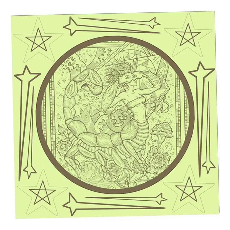 Jarrón de cristal, decoración de mesa, accesorio amarillo slowmoose