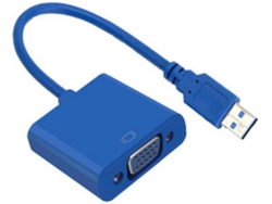 Cable Adaptador Usb A Vga Con Conector Externo Para Monitores Compatibles.