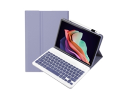 Teclado Bluetooth morado oscuro para Redmi Pad 2 Pro de 12,1 pulgadas (2025) Teclado Bluetooth Yunzii morado oscuro