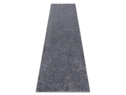 Alfombra de Pasillo Santa Fe Gris 97 Llanura Color Sólido (70 x 400 cm)
