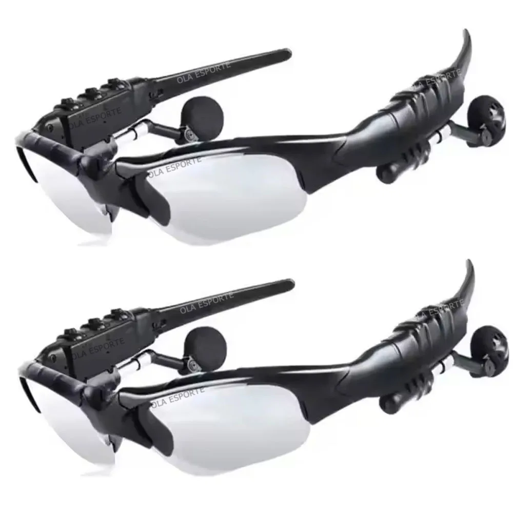 (2 Blancas) Gafas De Audio Bluetooth Inteligentes, Adecuadas Para Deportes Al Aire Libre Y Ciclismo, Sonido Envolvente Y Llamadas.