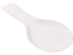 Cerámica, Fácil De Limpiar, Decoración, Soporte Para Cucharas De Cerámica Blanca, Práctico Y Resistente Para La Mesa.