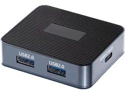 Convertidores Displayport A Usb-c Con Puertos De 3 Velocidades, Velocidad 2.0, Para Juegos Y Uso De Oficina Mediante Un Procesador