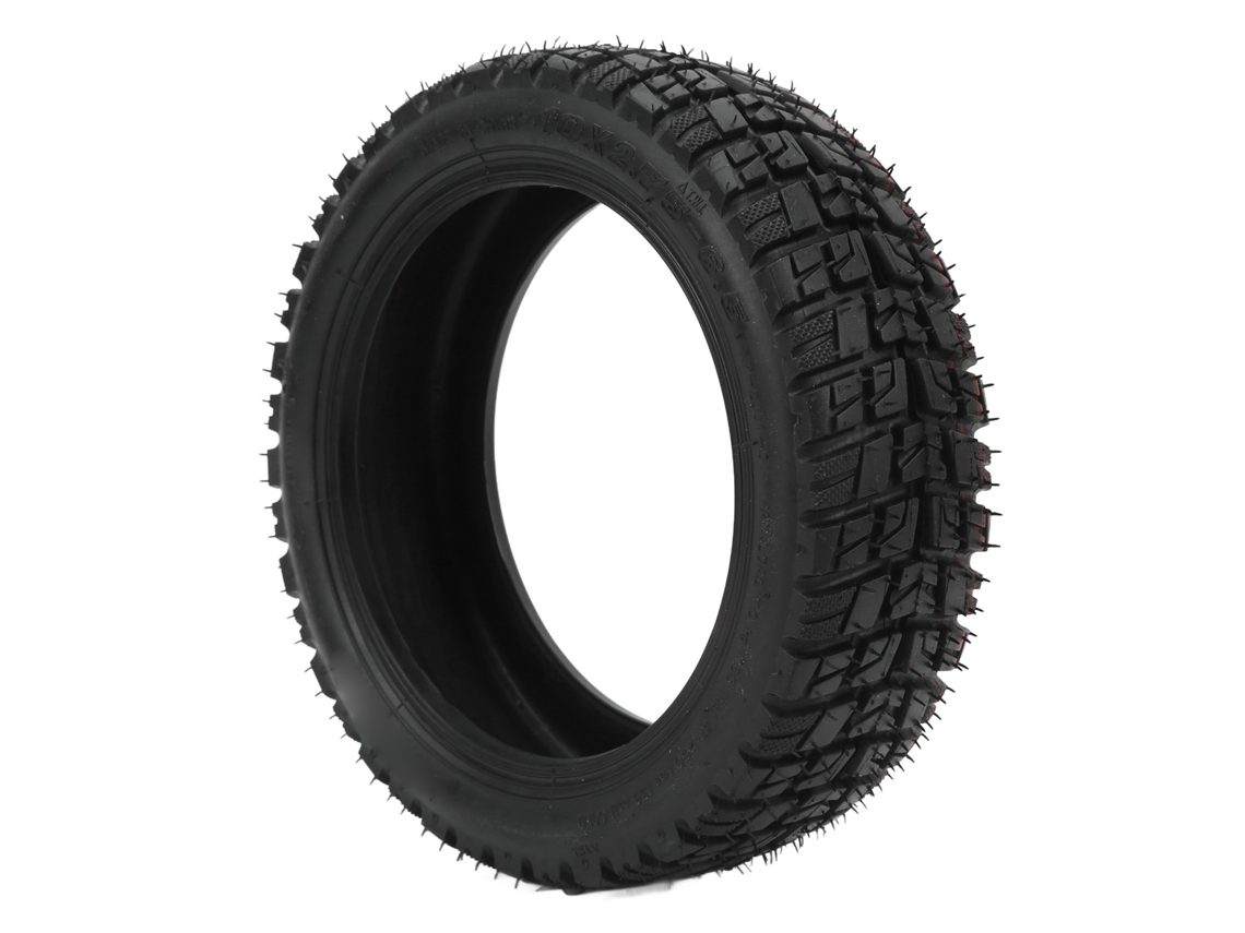 Neumático Sin Cámara 10x2.75-6.5 Para Patinete Eléctrico Todoterreno, Con Buen Agarre Y Resistencia A Las Explosiones.