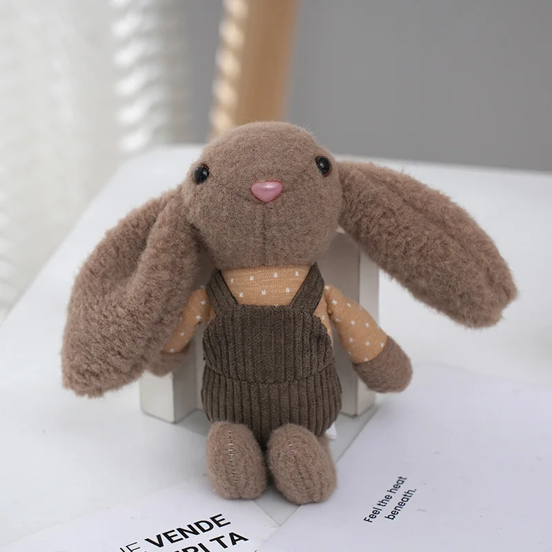 (estilo 1) Llavero Colgante De Peluche Con Forma De Conejo De Orejas Largas