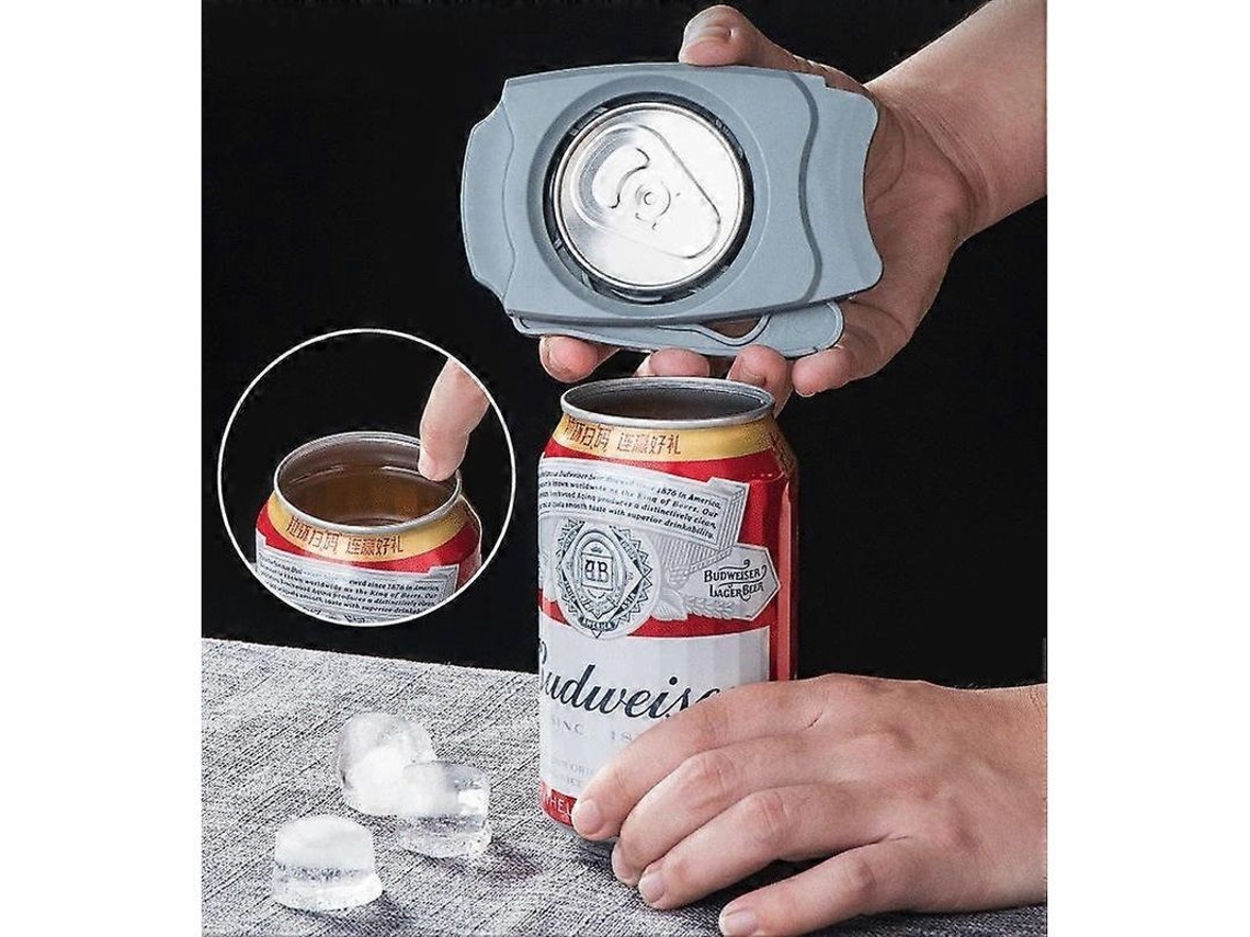 Abrelatas Portátil Para Cerveza Y Otras Bebidas (gris)