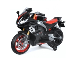 Moto Eléctrica Para Niños - Aprilia Rs660 12v - 3 A 6 Años - Negro