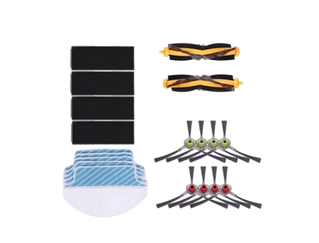 Bursh/filtros/mop roupas para ecovacs deebot m80 m80 pro m81 m81 pro