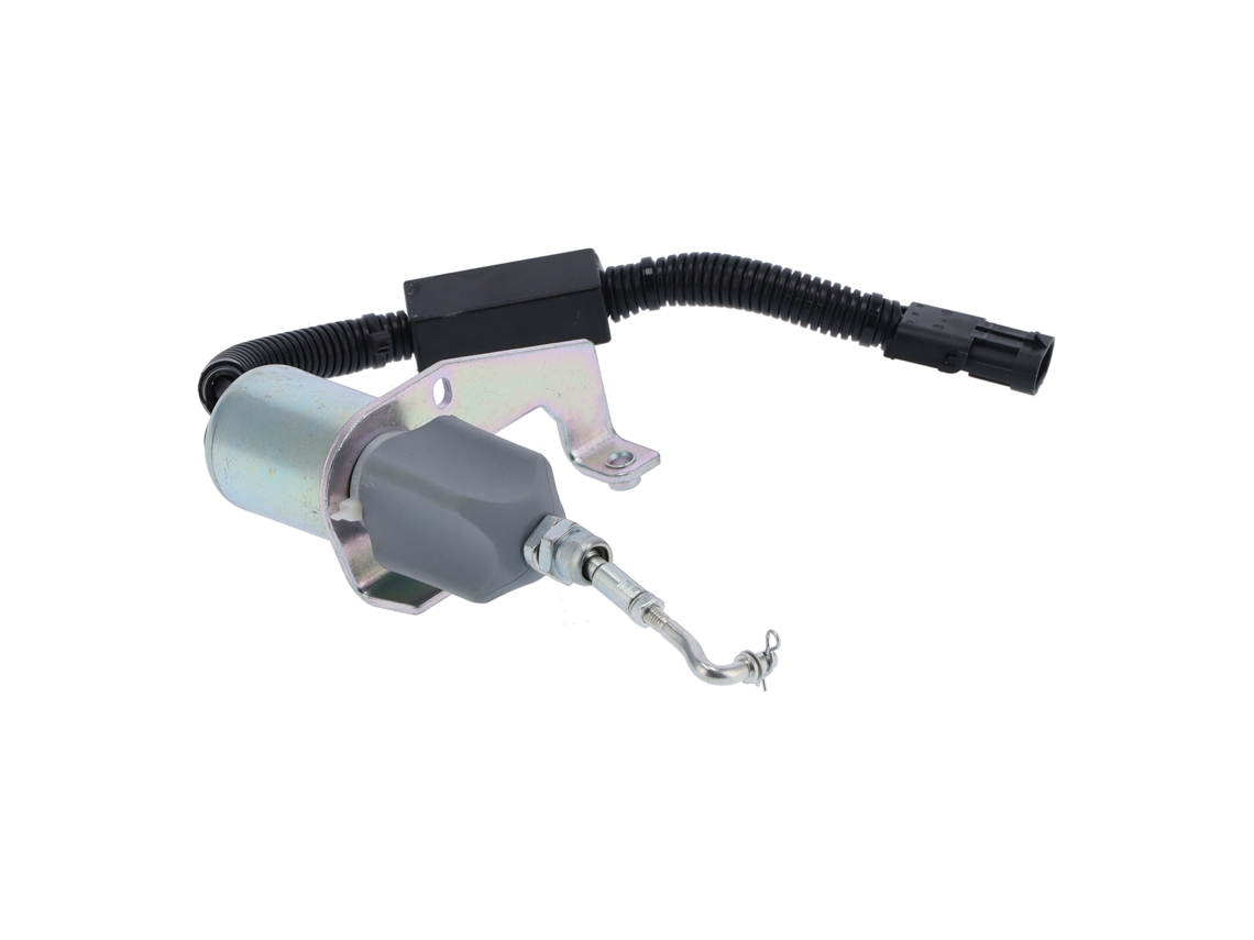 Válvula solenoide de cierre de combustible de 24 V para excavadora, accesorio eléctrico de extinción de incendios TOSD-03-100