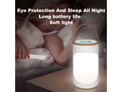Lámpara De Escritorio Led Rgb Con Control Táctil, Ajustable, Portátil Y Con Temporizador Para Oficina, Estudio Y Dormitorio.