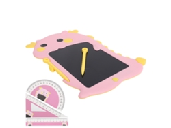 Pizarra De Escritura Lcd Colorida De 8,5 Pulgadas Para Niños, Pizarra De Dibujo Electrónica Rosa Con Accesorios Para Estudiantes.