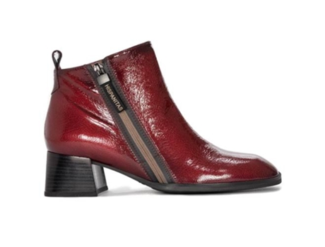 Botines HISPANITAS Piel Rojo (38)