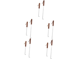 10 Pcs Crochet À Viande Tourneur Pratique De Rôtissage Retourneur Nourriture Parrilla Rencontrer ...