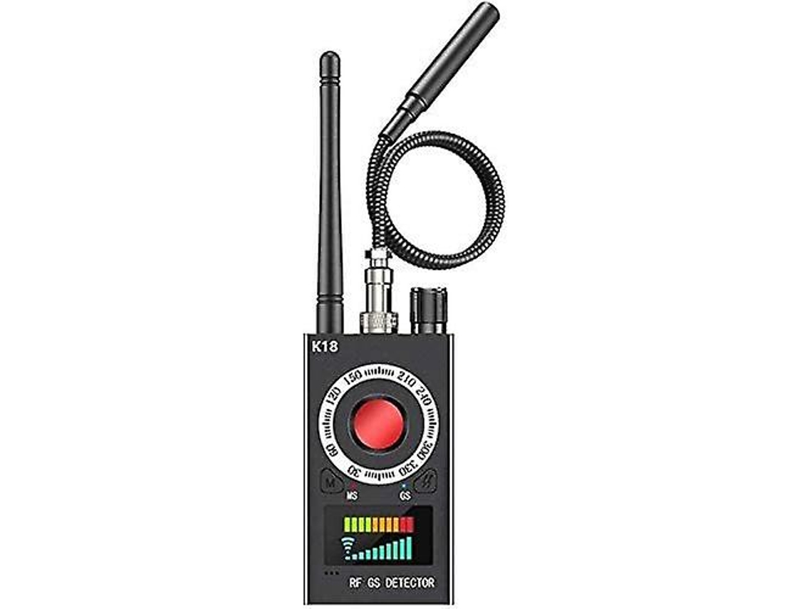 Detector de cámara espía con detección de errores y señal GPS con rastreo GSM Yizhood (negro)