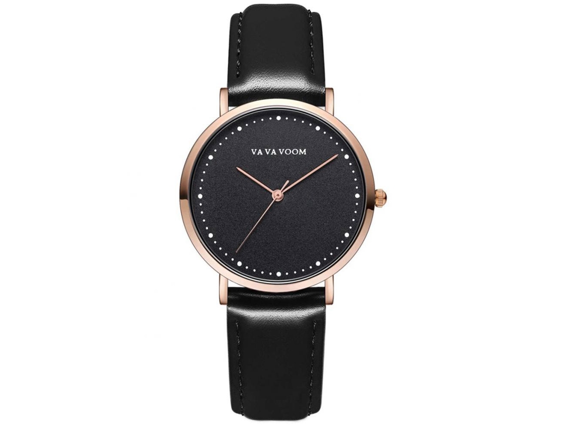 Elegante Reloj De Pulsera Redondo De Cuarzo Para Estudiantes (rosa)
