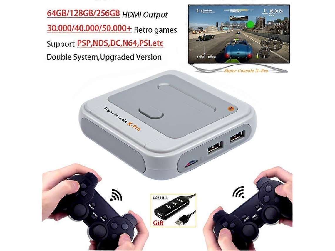 Consola de juegos retro inalámbrica, mini televisor, reproductor de videojuegos, consola portátil. Nostalgia88