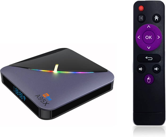 Box Smart TV WECHIP A95X F3 Air II 2GB16GB (Android 11.0 - 4K - 16 GB RAM - Wi-Fi)