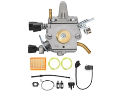 Kit De Carburador Con Bobina De Encendido Para Motosierras Stihl Fs120, Fs200, Fs250, Fs300 Y Fs350.