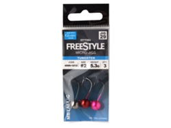 Micro-cabeza con punta de tungsteno FREESTYLE Jigs 1,9 cm