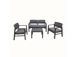 Conjunto de Jardín IPAE-PROGARDEN Kilimanjaro (4 Plazas)