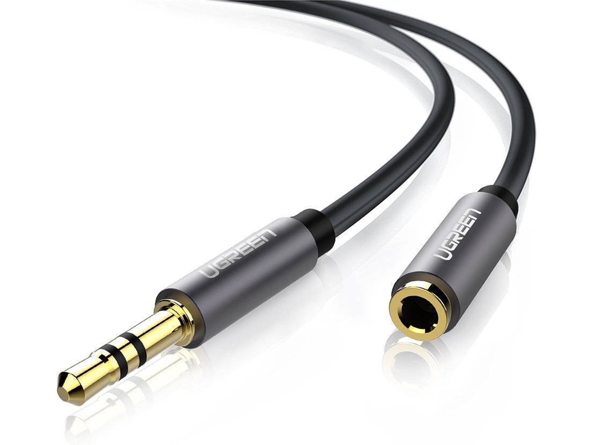 Cable de Audio UGREEN (1 m - Negro)