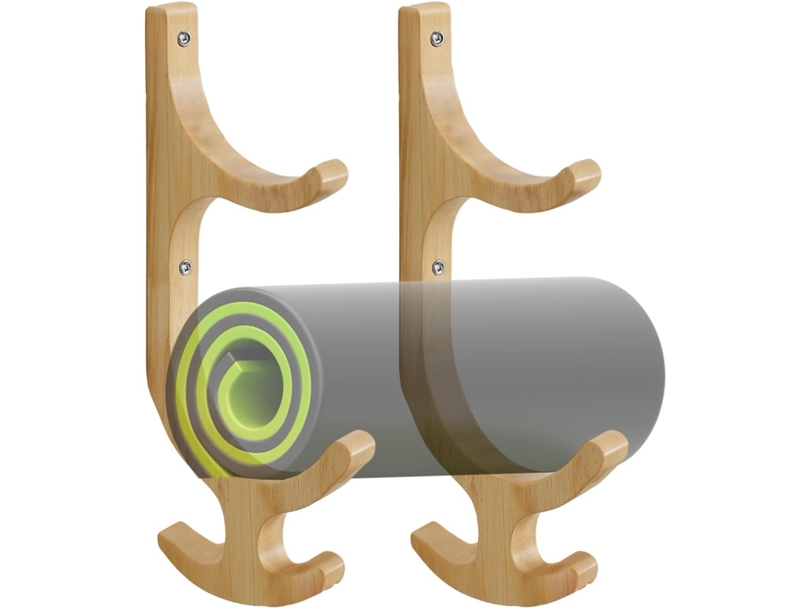 Soporte Fitness Pared Ahorra Espacio Resistente Estable Seguro Antideslizante