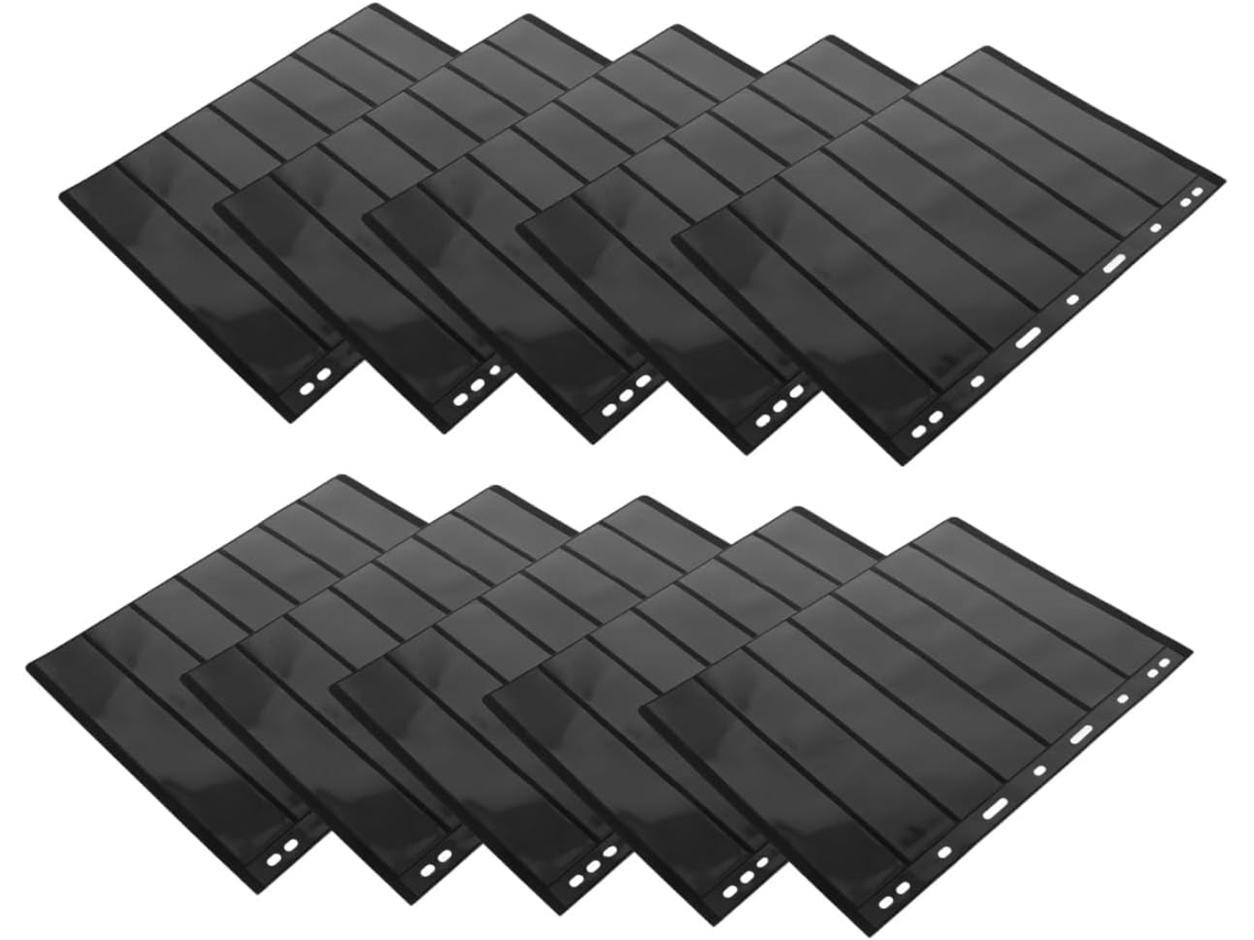 Besportble Álbum De Sellos Healeved Y Pvc Transparente De Doble Cara 28,00 X 21,50 X 0,20 Cm Pulgadas Infor...