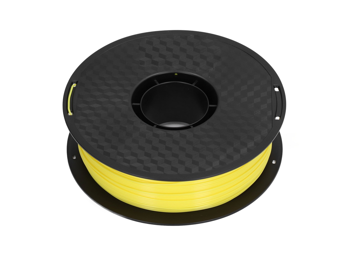 Filamento PLA amarillo de alta precisión de 1,75 mm | Sin marca