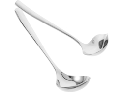 Juego 2 De Cucharones Acero Inoxidable Con
