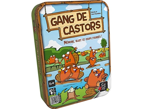 Jogo de Mesa GIGAMIC Beaver Gang (2 Anos)